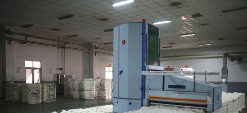 What is the process from cotton to yarn?