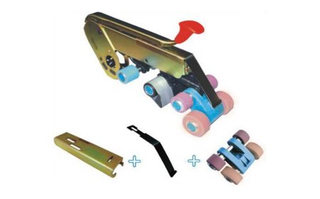 Gearbox parts on top arm