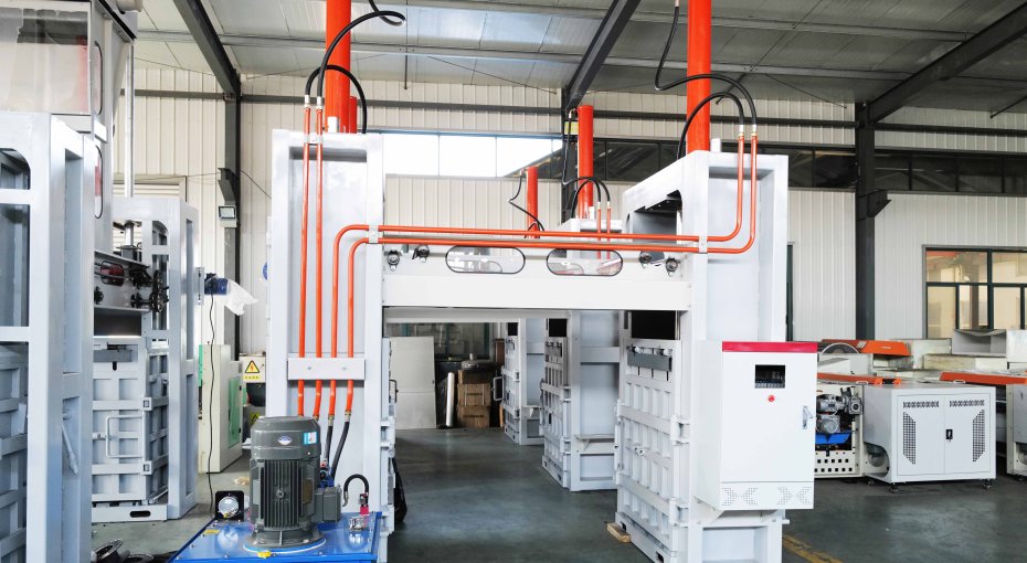 Double Working Unit Hydraulic Bale Machine