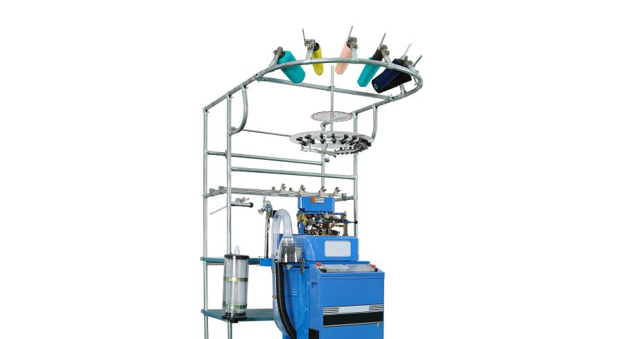 Sock knitting machine