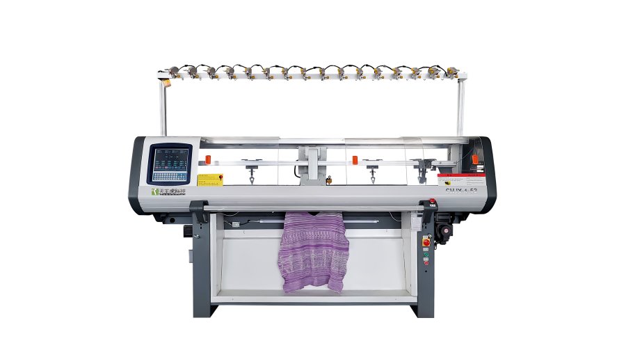 Flat knitting machine