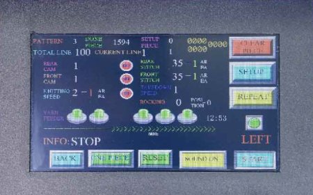 SEMI JACQUARD DISPLAY