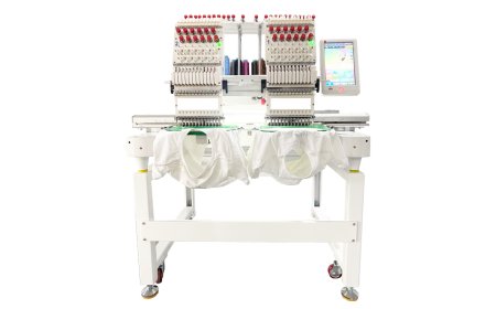 DOUBLE-HEAD INDUSTRIAL COMPUTERIZED EMBROIDERY MACHINE