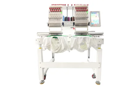 DOUBLE-HEAD INDUSTRIAL COMPUTERIZED EMBROIDERY MACHINE