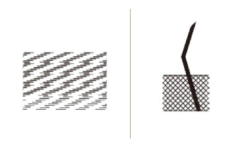 Gradually Dense Type Flat Tops