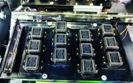 Integrated cleaning Moisturizing ink stack module