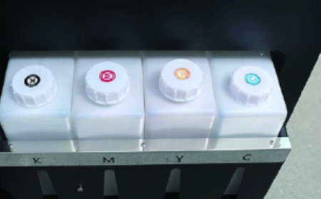 Intelligent large ink supply Ink shortage alarm system