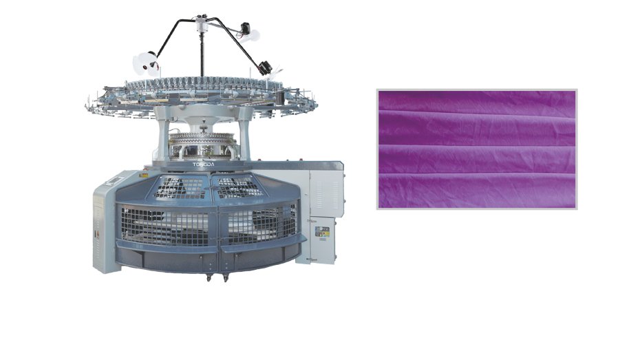 HIGH GAUGE DOUBLE COMPUTERIZED JACQUARD5 OPEN Width CIRCULAR KNITTING MACHINE