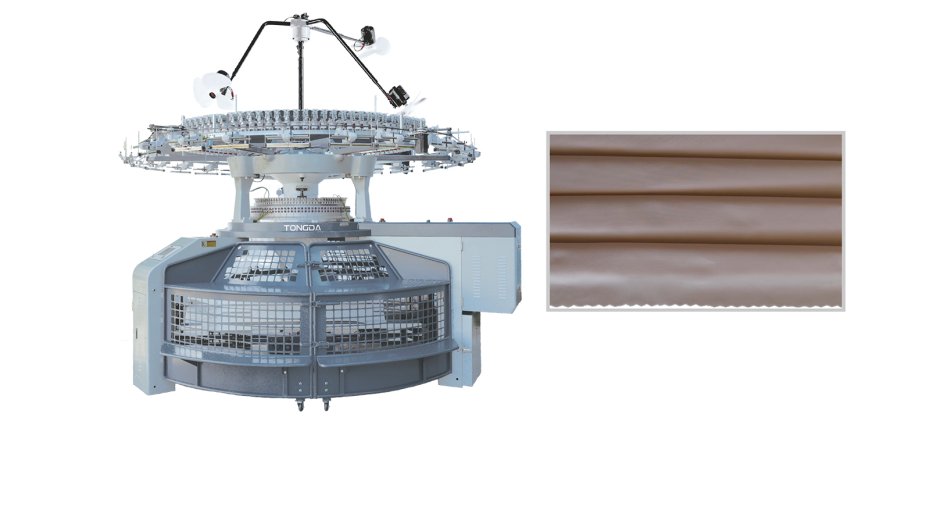 HIGH GAUGE DOUBLE JERSEY OPEN Width CIRCULAR KNITTING MACHINE