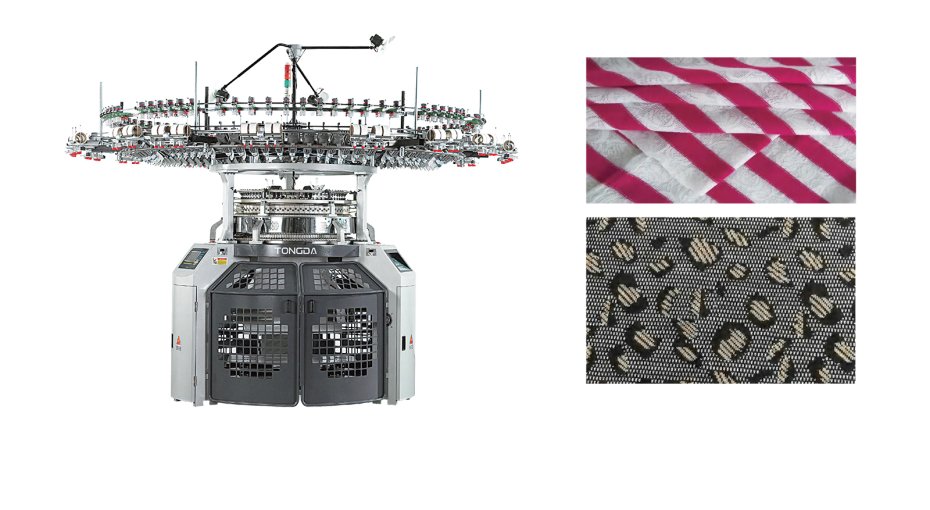 SINGLE COMPUTERIZED JACQUARD CIRCULAR KNITTING MACHINE