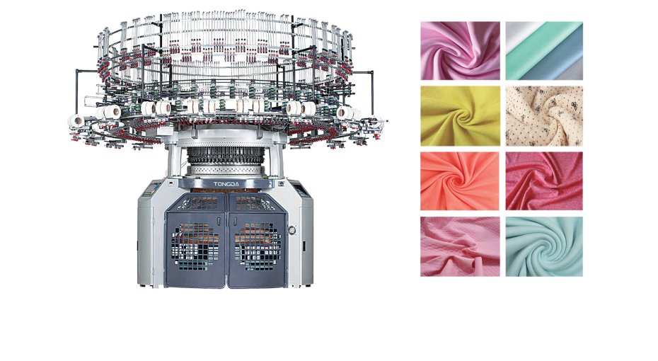 DOUBLE JERSEY 4/6 COLORS AUTO STRIPER CIRCULAR KNITTING MACHINE