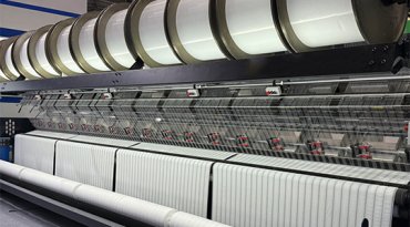 The algorithm of fabric, the soft technology—warp knitting machine