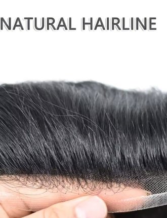 All Lace Human Hair Toupee For Men