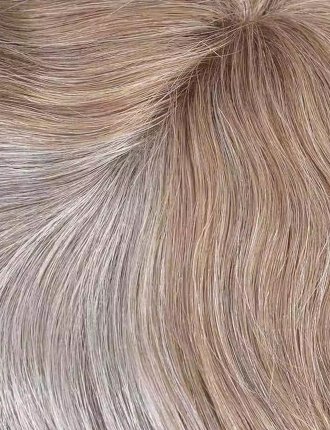 Human Hair Hairpiece Male Hair Wig