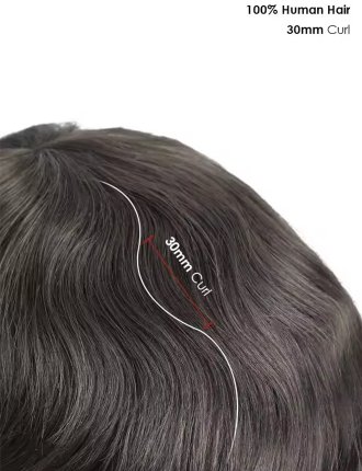 All Human Hair Toupee For Men Male Hair System