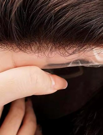 Human Hair System Man Toupee Hair Patch