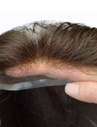 Human Hair Men's Toupee Hair Systems For Men