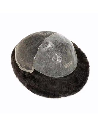 Human Hair Men's Toupee Male Hair System