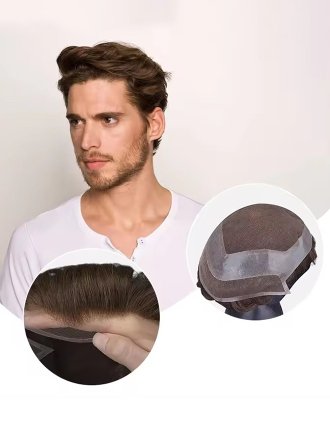 Hollywood Human Hair Piece For Men