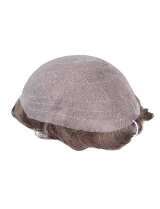 Human Hair Men's Toupee Wig For Men