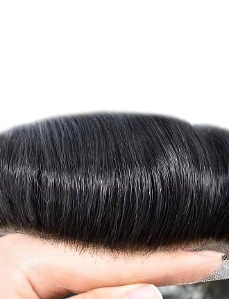 Human Hair Male Wigs 