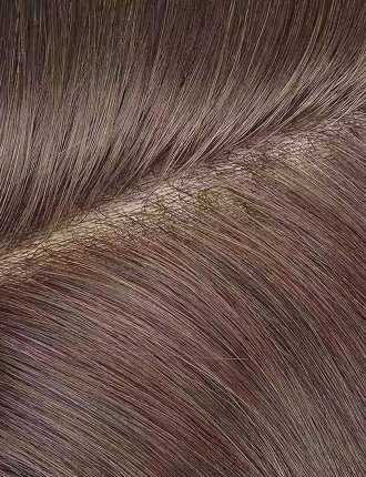 Thin Skin Toupee Hair System For Men Hairpiece