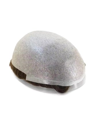 Thin Skin Real Hair Toupee For Men