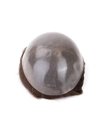 Thin Skin Toupee Human Hair System For Men