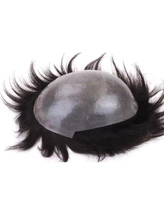 Durable Skin Toupee For Hair System For Men