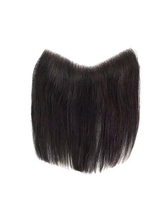 Human Hair Frontal Men Hairpiece