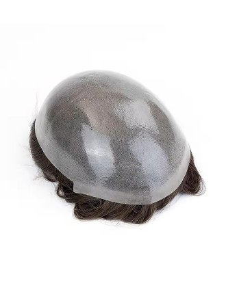 Thin Skin Toupee Human Hair System For Men