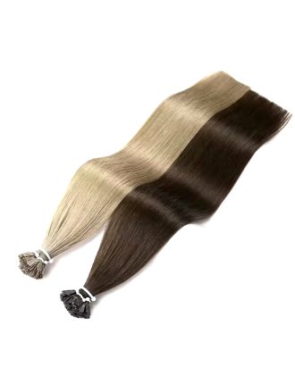 Flat Tip Human Hair Extensions Of Hair 