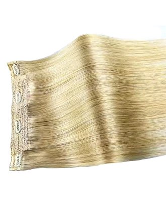 Clip In Halo Weft Hair Extensions Real Hair