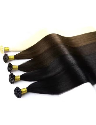 V Tip Hair Extensions Real Human Hair