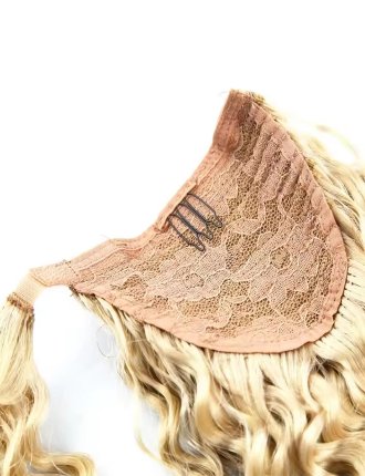 Deep Wave Ponytail Extensions Of Hair Extensions Real Hair