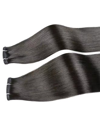 Flat Weft Human Hair Extensions