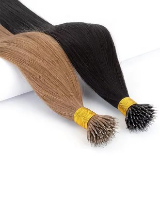 Nano Ring Tip Hair Extensions Natural Hair