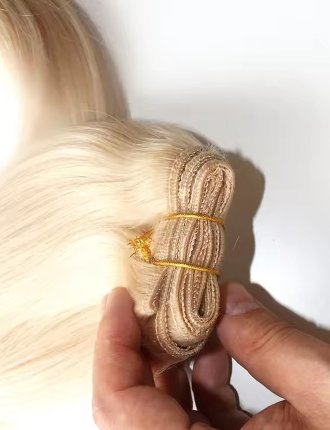 Lace Weft Hair Extensions Human Hair