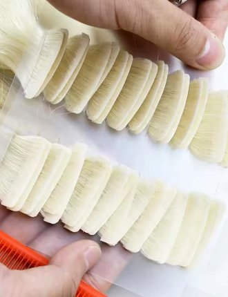 Tape In Seamless Human Hair For Hair Extensions