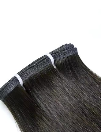 Flat Weft Human Hair Extensions