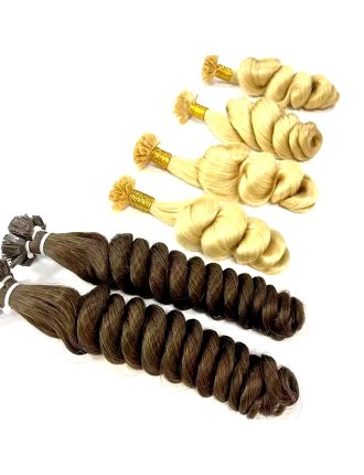 V Tip Hair Extensions Human Hair