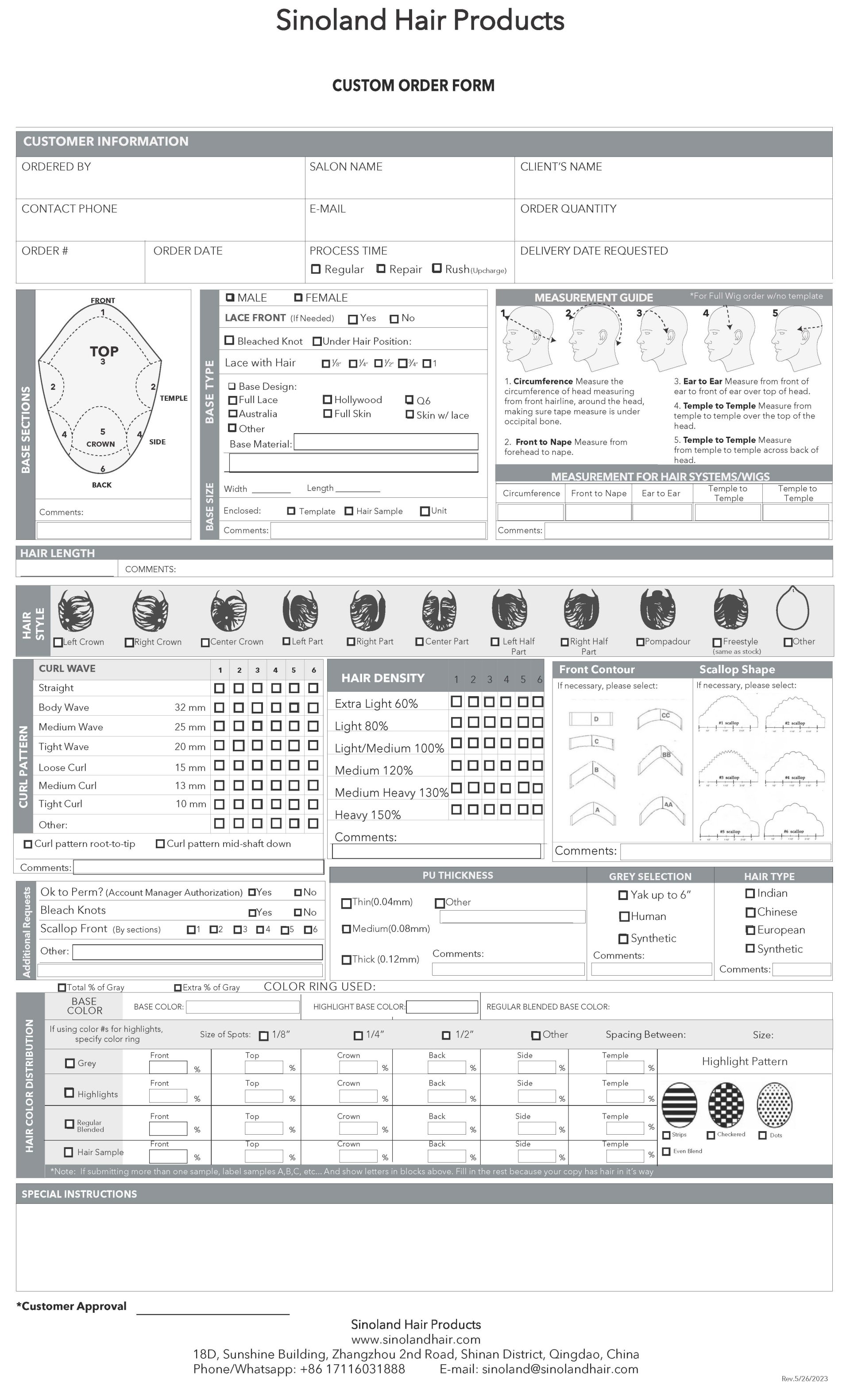 Sinoland-Custom-Order-Form-Fillable