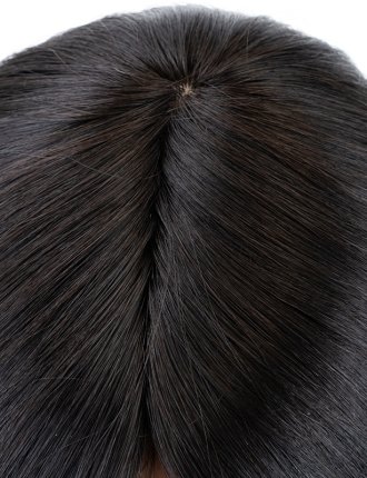 Clips In Human Hair Topper Women