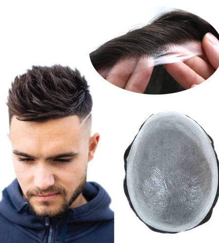 What is V-looped hair system?