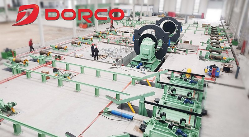  شركة شاندونغ دوركو للماكينات الثقيلة (Shandong Dorco Heavy Machinery Co., LTD)، عملية فحص جودة آلة الأنابيب الملحومة اللولبية