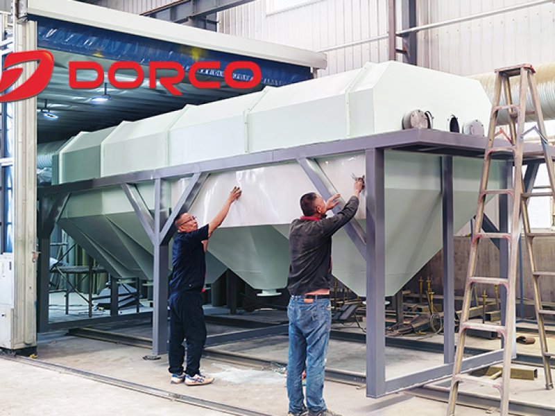 منطقة عملية الطلاء