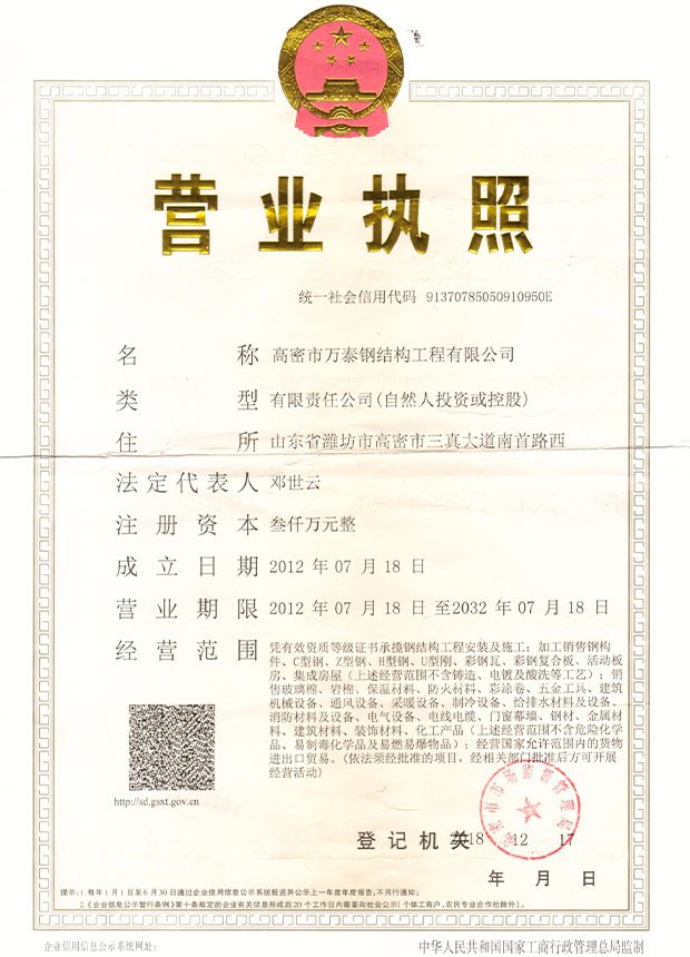 Business license
