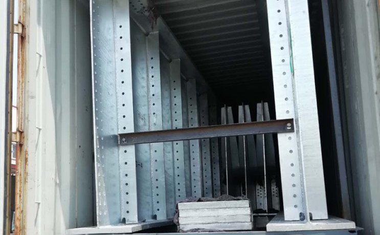 Steel structure welded part