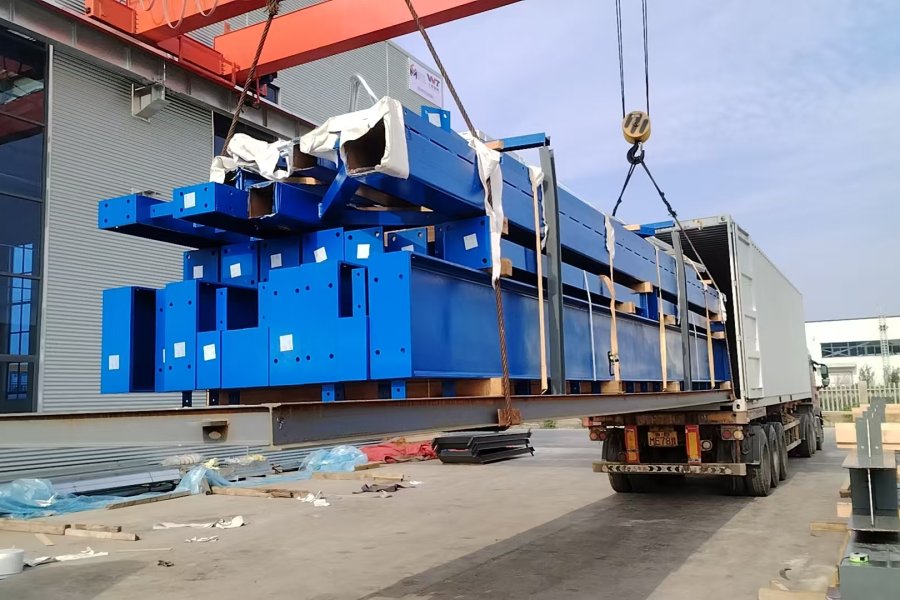 Wantai Successfully Ships Steel Structure Order to Australian Client