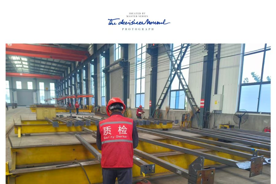 Before the steel components crafted by Gaomi Wantai Steel Structure Engineering Co., LTD. for our long-standing Australian client enter the galvanization process, our dedicated quality inspectors conduct a meticulous final examination.